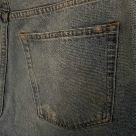 Everlane the Relaxed straight fit size 29 Regular distressed jeans buttonfly - Picture 6 of 12